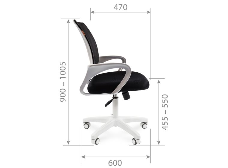 Кресло Chairman 696 white