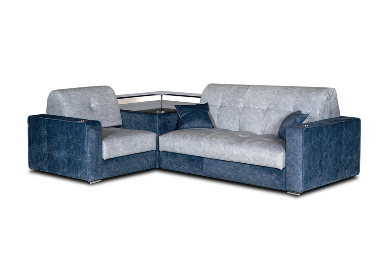 Диван Аккордеон с угловым баром