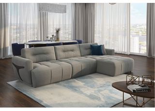 Большой угловой диван Беатриче тик-так