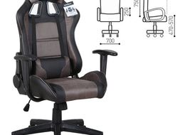 Кресло компьютерное BRABIX "GT Racer GM-100" 531819