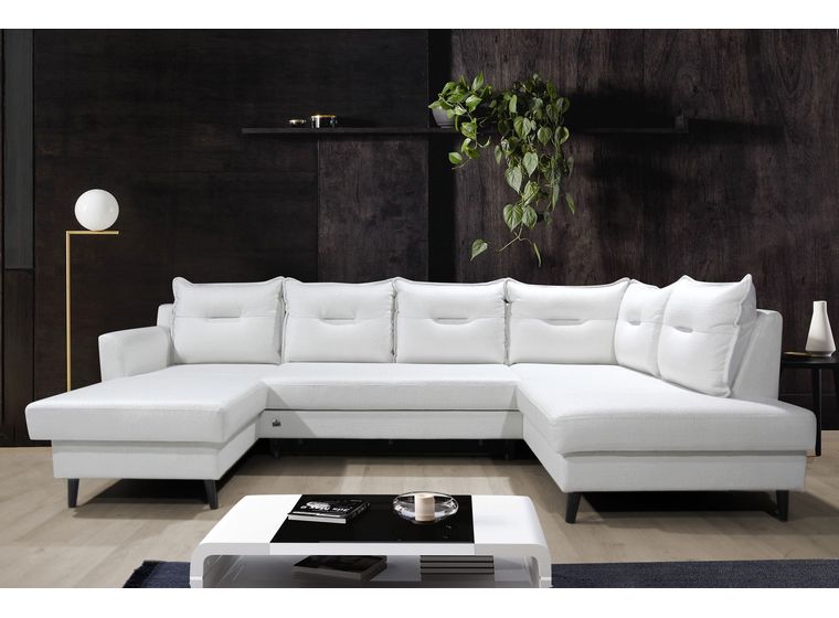 П-образный диван Софи с двумя оттоманками